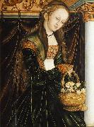 Lucas Cranach, Die Heilige Dorothea